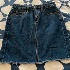 Denim skirt